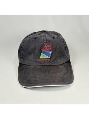 Vintage Kraft Nabisco Championship Hat Cap OS Faded Grey Cutter & Buck Cotton